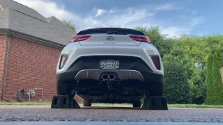 Muffler delete for Second Gen Hyundai Veloster 2.0