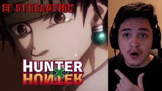 THE AUCTION GETS AMBUSHED | Non-Anime Fan Reacts to Hunter x Hunter Episode 51