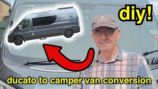 DIY 2016 Ducato Camper Van Conversion TOUR