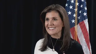 Republican presidential candidate hopeful Nikki Haley speaks 1-on-1 with 2News anchor Heidi Hatch