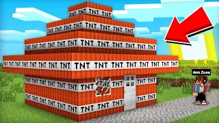 Ով էր սարքել պայթուցիկ-ից տուն իմ գյուղում!? Minecraft Hayeren