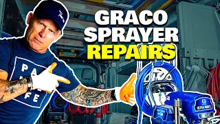 Repair A Graco 695 Airless Paint Sprayer Not Priming Properly.