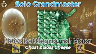 Solo GM - Heist Battleground: Moon (Warlock: Quicksilver Storm + Swarmers) [Destiny 2]