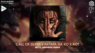 Call Of Silent X Akuma No Ko x AOT - MIT ft Japandee Remix | Nhạc Nền Anime Remix Khuấy Đảo Tik Tok