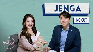 [No Cut] Park Shin-hye and Hyun Bin Play Jenga [ENG SUB CC]