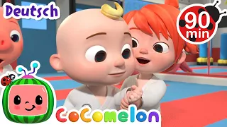 Humpty Dumpty  | CoComelon - JJ's Animal Time Deutsch | Cartoons und Kinderlieder