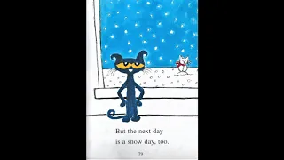 Kids Books read Aloud, Pete The Cat Snow Daze: by James Dean