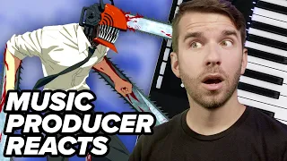 KICKBACK is JAZZ?!? KIND OF? | Music Producer Reacts to 米津玄師 Kenshi Yonezu Chainsaw Man OP