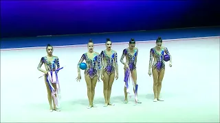 Uzbekistan (UZB) - RGG 3ribbons2balls AA ✨💖✨ TASHKENT World Cup 2022 -  22,65