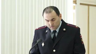 15-02-2021 г  Сессия СНД Отчёт МВД