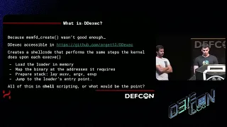 DEF CON 31 - Exploring Linux Memory Manipulation for Stealth and Evasion - Polop, Gutierrez