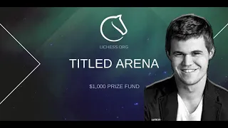 Lichess Titled Arena July 2023 ll Magnus Carlsen Smashing Rebecca Harris