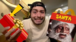 DO NOT ORDER SANTA CLAUS HAPPY MEAL FROM MCDONALDS AT 3 AM!! (GROSS)