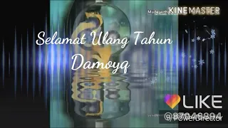 Selamat Ulang Tahun - DAMOYQ