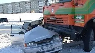 аварии и дтп за февраль 2014 от  Car Crash Compilation 2014 6