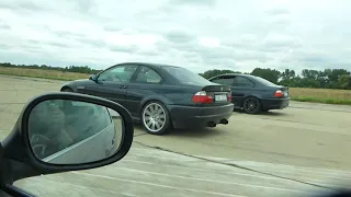 E93 335i vs E46 M3 vs E46 V8 M62