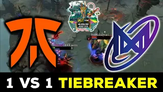 1 vs 1 TIEBREAKER !!! NIGMA SUMAIL vs ARMEL FNATIC - ESL ONE MALAYSIA 2022 DOTA 2