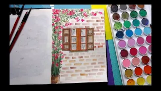watercolor painting for beginners| #painting
