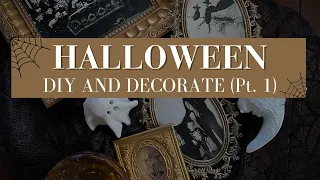 Halloween DIY and Decorate With Me 2023 (Part 1)