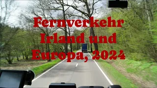 Quer durch die Region Wallonne, Belgien. Fernverkehr Irland und Europa 2024, 11.Teil