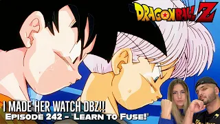 GOKU IS SERIOUS! BOYS LEARN TO FUSE! GOHAN UP NEXT TO FREE Z-SWORD! Girlfriend's Reaction DBZ Ep.242