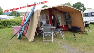 *Wir Zeigen euch unseren Falter* #Roomtour #Faltcaravan