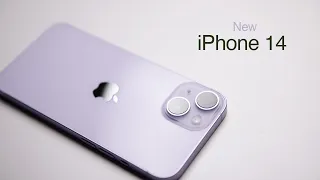 Apple iPhone 14 Unboxing (Purple) - ASMR