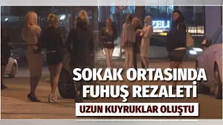 Sokak ortasında fuhuş pazarlığı uzun kuyruklar oluşturdu DuckNews TV