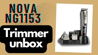 Nova NG 1153 Unboxing  ALL In One Trimmer #trending Link 👇