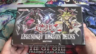 Yu-Gi-Oh! Legendary Dragon Decks Opening - New Dark Magician Fusion, Chimeratech, & Odd-Eyes Cards!