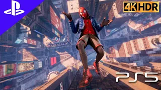 Marvel's Spider-Man: Miles Morales Rhino bOSS Ps5 Gameplay 4k  ultra high graphics 60fps