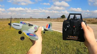 rc planes - Eachine SpitFire - unboxing and test