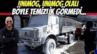 TOZLU GARAJ | Unimog'a 10 Kişiyle Detaylı Temizlik | DBY Detailing