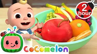 Yes Yes Fruits Song | CoComelon Sing Along Songs for Kids | Moonbug Kids Karaoke Time