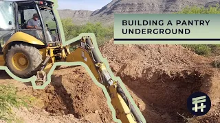 Building An Underground Pantry | Root Cellar Build Ep 1 | Terraform Together