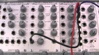 Doepfer 137-1 VC Wave Multiplier with Low Frequency signals Part One