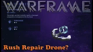 Warframe - Rush Repair Drone?