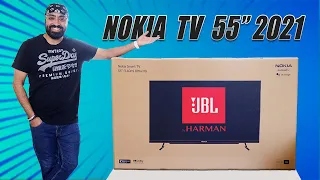 Nokia TV 55 (2021)🔥 | 60W JBL Speakers 🔊 | 2 Way Bluetooth | Android 11⚡️ - Unboxing & Review