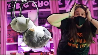 When you WIN, you WIN BIG! HUGE Squishmallows in the Claw Machine!