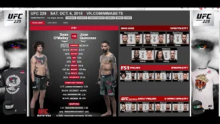 Прогноз и аналитика от MMABets UFC 229: Омайли-Кинонес, Петтис-Формига. Выпуск №118. Часть 4/6