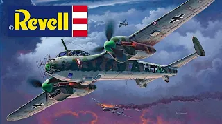 REVELL NACHTJÄGER Dornier Do-215B Full video build (1/48)