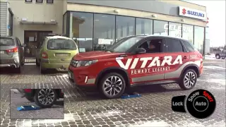 2016 Suzuki Vitara 1.6 AT All Grip 4x4 test on rollers - diagonal side front - part 3/3