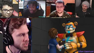 [FNAF/SFM] Literally Security Breach #Vaportrynottolaugh [REACTION MASH-UP]#2086