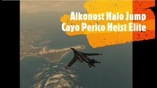 Alkonost Halo Jump | Cayo Perico Heist | Gta Online | Solo Elite Challenge