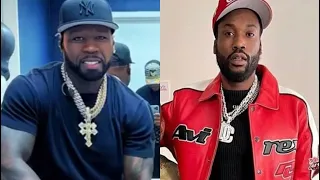 50 cent Responds To Meek Mill “ you sold 6k copies and you wanna stand by your man I respect that “