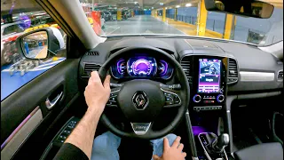 2021 Renault Koleos Night Drive | POV Test Drive #796 Joe Black