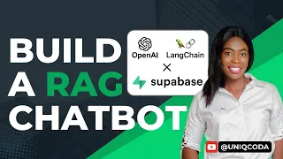 Build a RAG Chatbot from Scratch with Langchain, OpenAI ChatGPT-4 and Supabase || Part 1 of 2