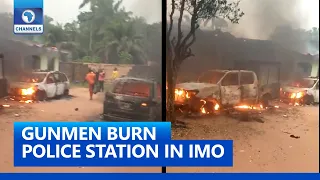 Imo Attack: Another Police Station Razed By Gunmen In Ehime-Mbano LGA