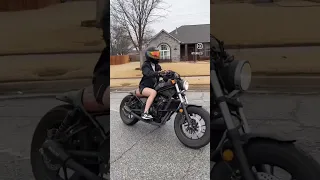 2017 Honda rebel 500 - bobber style