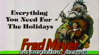 Fred Meyer Christmas 1983 TV commercial